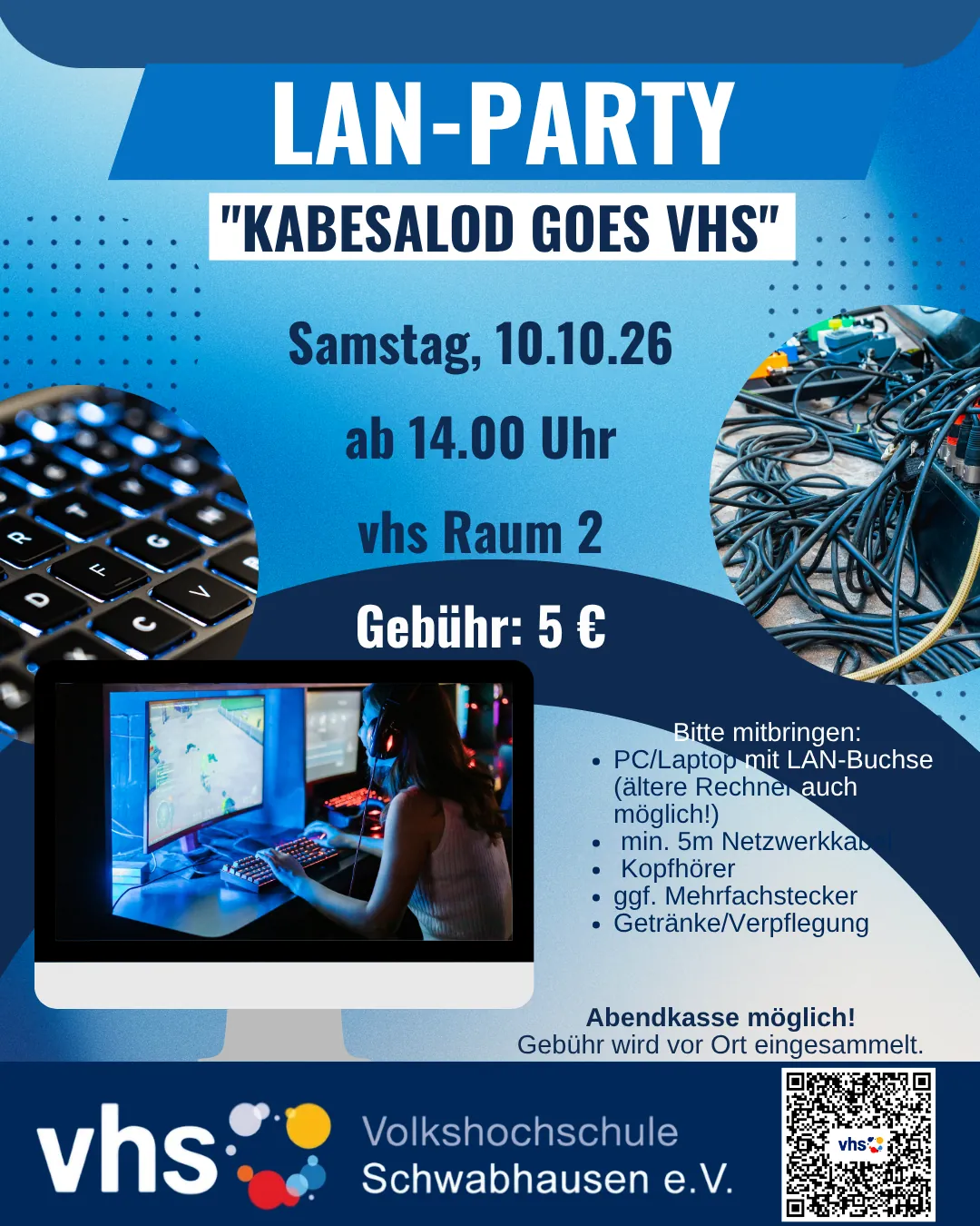 Flyer KabeSalod goes VHS am 10.10.2026